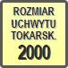 Piktogram - Uchwyt tokarski - rozmiar: 2000